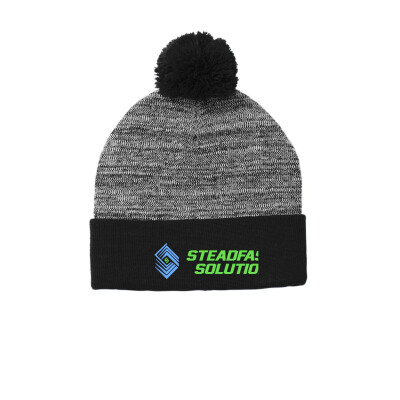 Heather Pom Pom Beanie