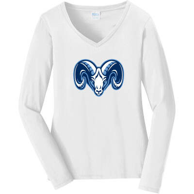 Women's Long Sleeve Fan Favorite V-Neck Tee