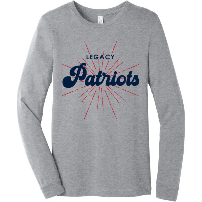 Unisex Heather CVC Long Sleeve Tee