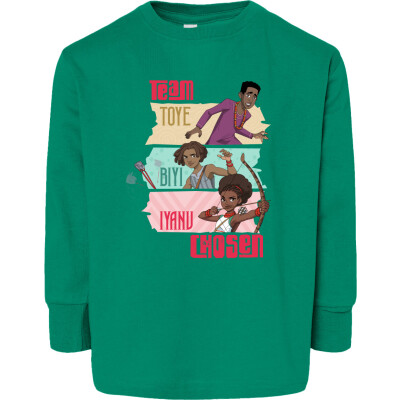 Team Chosen Toddler Fine Jersey Long Sleeve Tee
