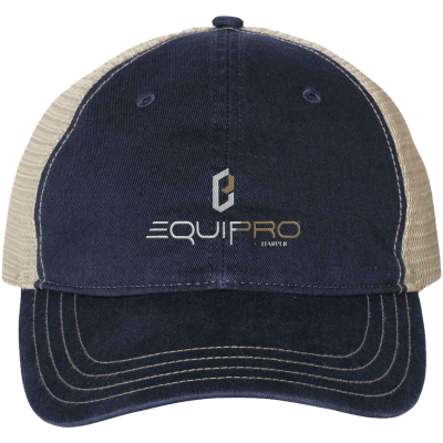 RICHARDSON Garment-Washed Trucker Cap (EMB)