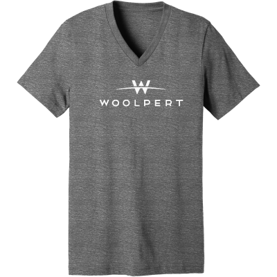 Unisex Textured Jersey V-Neck Tee