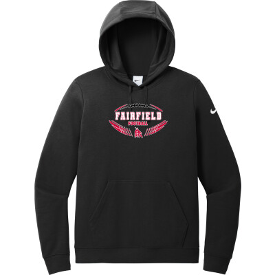 Nike Women's Club Fleece Sleeve Swoosh Pullover Hoodie