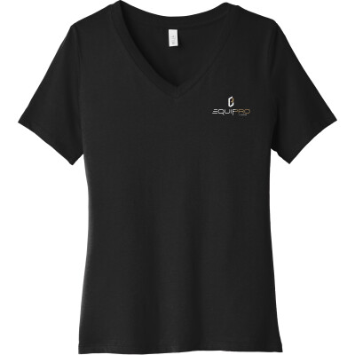 BELLA CANVAS Women’s Relaxed Jersey Short Sleeve V-Neck Tee (DTF)