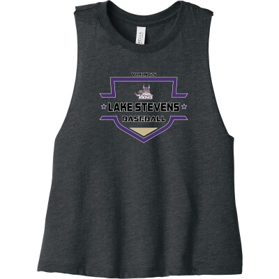 Bella+Canvas Women’s Racerback Cropped Tank