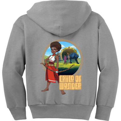 Iyanu Child of Wonder Youth Fleece Full-Zip Hoodie