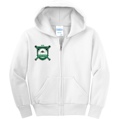 Youth Core Fleece Full-Zip Hooded Sweatshirt