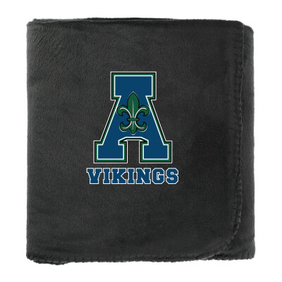 100% Recycled PET Fleece Blanket with RPET Pouch