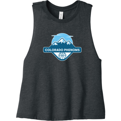 Bella+Canvas Women’s Racerback Cropped Tank