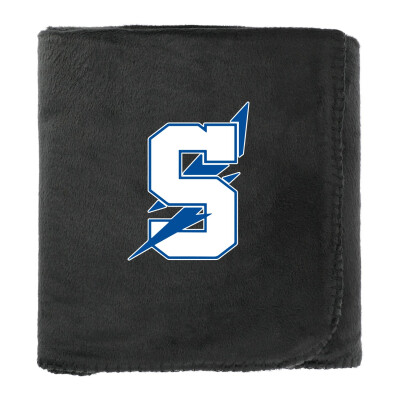 100% Recycled PET Fleece Blanket with RPET Pouch