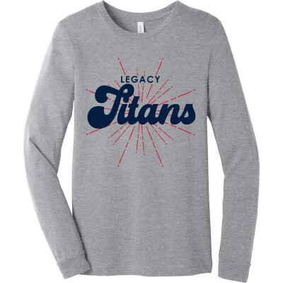 Unisex Heather CVC Long Sleeve Tee