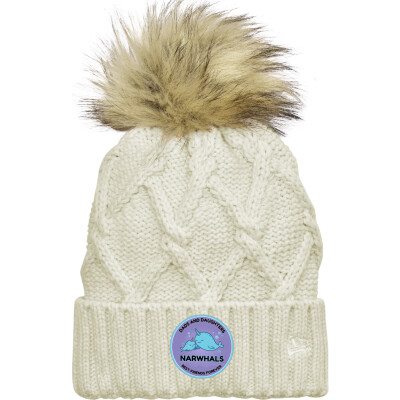 NEW ERA Faux Fur Pom Beanie