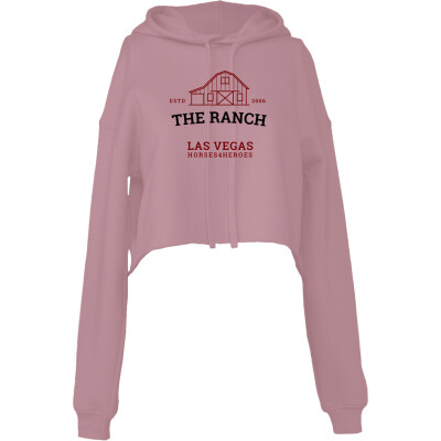 Ladies' Cropped Fleece Hoodie