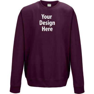 Adult Midweight College Crewneck Sweatshirt