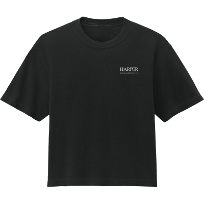 Women's Garment-Dyed Heavyweight Boxy T-Shirt