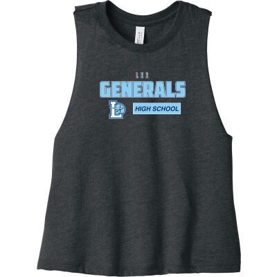 Bella+Canvas Women’s Racerback Cropped Tank