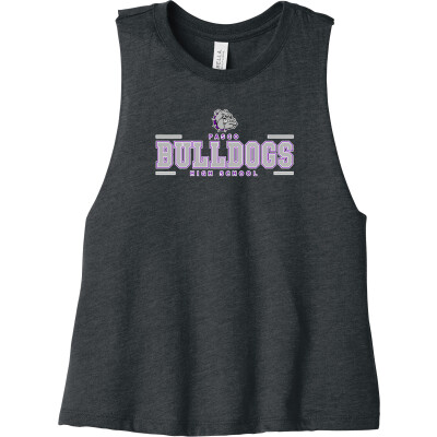 Bella+Canvas Women’s Racerback Cropped Tank