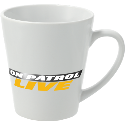 On Patrol: Live 12 oz Latte Mug