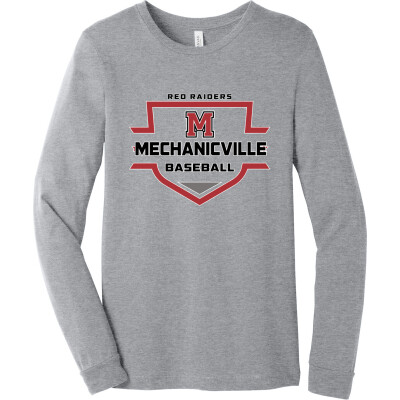 Bella+Canvas Unisex Heather CVC Long Sleeve Tee