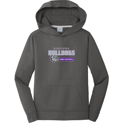 Youth Performance Fleece Pullover Hooded Sweatshirt