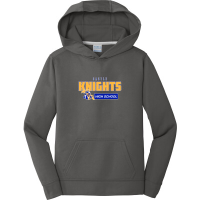 Youth Performance Fleece Pullover Hooded Sweatshirt