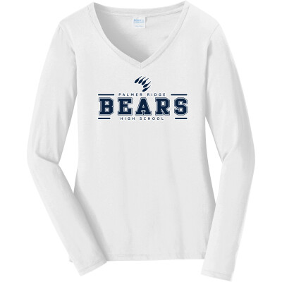 Women's Long Sleeve Fan Favorite V-Neck Tee