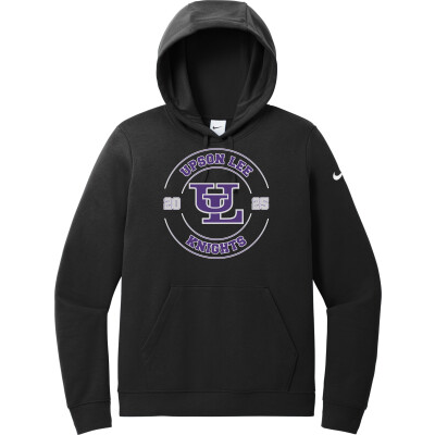 Nike Women's Club Fleece Sleeve Swoosh Pullover Hoodie
