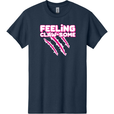 Cotton T-Shirt- Clawsome