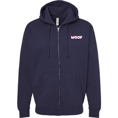 Full Zip Hoodie- Woof