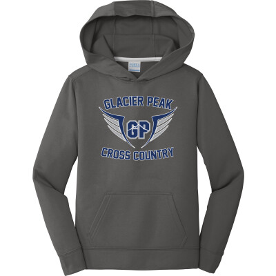 Youth Performance Fleece Pullover Hooded Sweatshirt