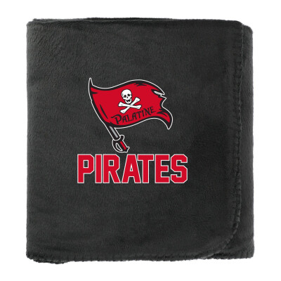 100% Recycled PET Fleece Blanket with RPET Pouch