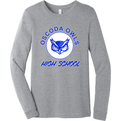 Bella+Canvas Unisex Heather CVC Long Sleeve Tee