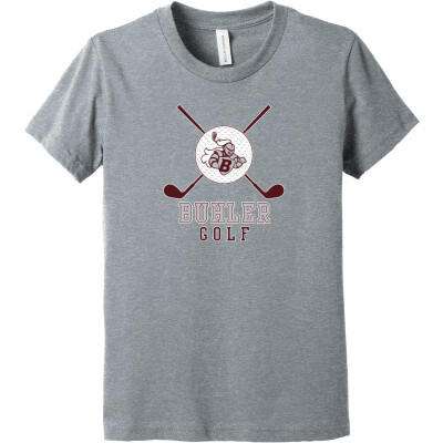 Bella+Canvas Youth Heather CVC Tee