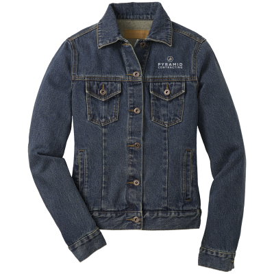 Port Authority Women's Denim Jacket (EMB)
