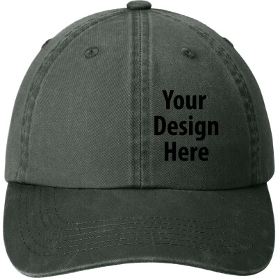 Garment-Washed Cap