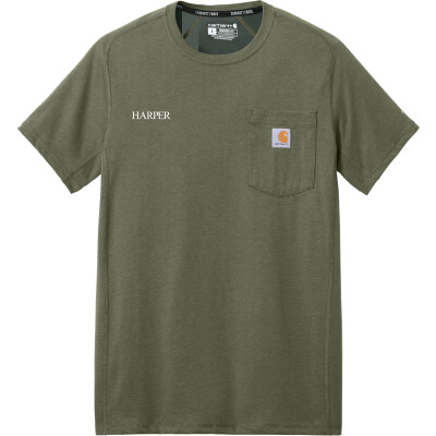 CARHARTT Men's Force Short Sleeve Pocket T-Shirt (DTF)