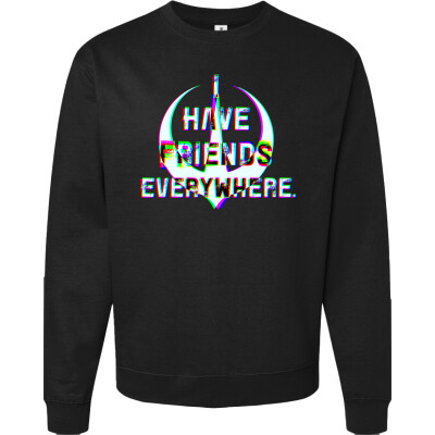 Friends And/Or Collaborators - Midweight College Crewneck Sweatshirt Loose