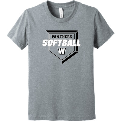 Bella+Canvas Youth Heather CVC Tee