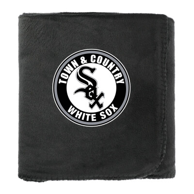 100% Recycled PET Fleece Blanket with RPET Pouch