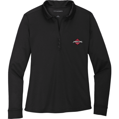 Women's Silk Touch Performance Long Sleeve Polo
