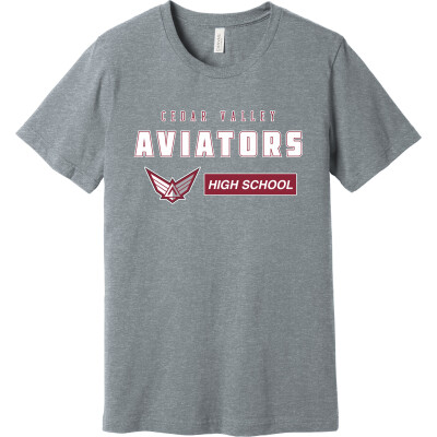 Bella+Canvas Unisex Heather CVC Short Sleeve Tee