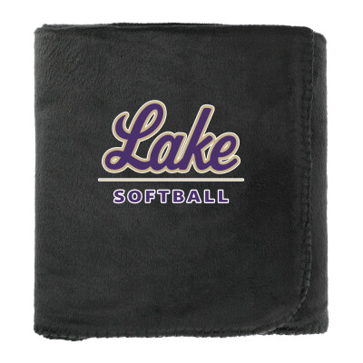 100% Recycled PET Fleece Blanket with RPET Pouch