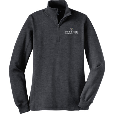 Sport-Tek Women's 1/4-Zip Sweatshirt (EMB)