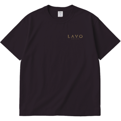 LAVO Las Vegas Men's Garment-Dyed Designer T-Shirt