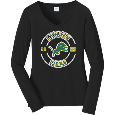 Women's Long Sleeve Fan Favorite V-Neck Tee