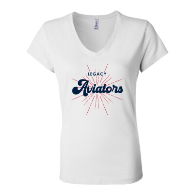 Women’s Jersey V-Neck Tee
