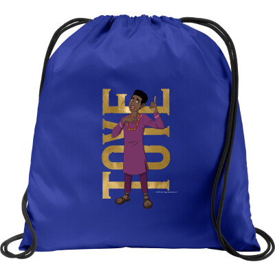 Toye Hero Pose Drawstring Backpack