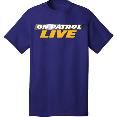On Patrol Live Cotton Short Sleeve Tee