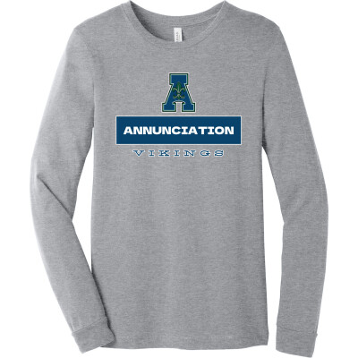 Bella+Canvas Unisex Heather CVC Long Sleeve Tee