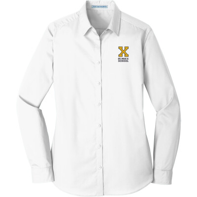 Women's Long Sleeve Carefree Poplin Shirt